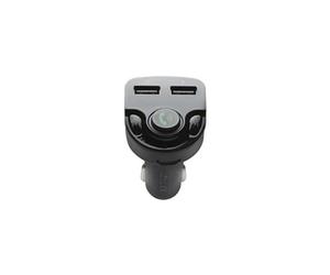 - Emetteur Bluetooth / FM / chargeur pour téléphone portable - noir