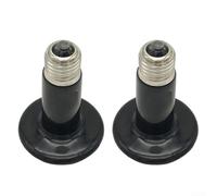 Émetteur de chaleur en céramique pour terrarium de reptile, ampoule chauffante de nuit pour serpent lézard amphibien, poulet, pour chauffage rapide, construction en métal sûr, noir (75 W-1 pièce)