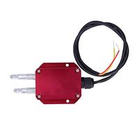 Émetteur de Pression du Vent, Circuit de capteur et amplificateur hautement intégré, capteur différentiel Micro pour Mine de Charbon de chaudière DC24V Rouge(0-100kpa)