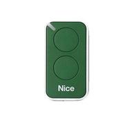 Télécommande d'origine Nice INTI 2L Verte rolling code 2 canaux pour portails