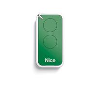 Emetteur de télécommande vert NICE 2 canaux pour portail et porte de garage - INTI2G