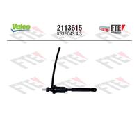 Émetteur d'embrayage VALEO 2113615