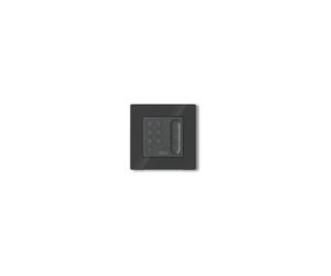 Emetteur Domi mural Nice 6 canaux noir - DOMIW6B