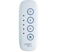 Emetteur en 433,92MHz Wagner 5 canaux blanc avec support mural CAME YE0102