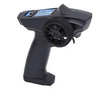 Émetteur et Récepteur 4CH RC, Contrôleur à Distance 2,4 GHz avec écran LCD, pour Crawler RC, Dérive, Bash, Voitures de Buggy et Bateaux