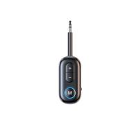 Émetteur et Récepteur Audio Bluetooth 5.3 Jack 3,5mm avec Adaptateur Avion Noir