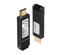 Émetteur et récepteur AV Lindy 38170, 4K, 300 m, noir, 38170