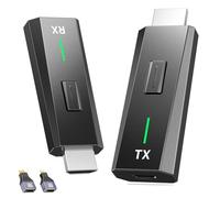 Émetteur et Récepteur HDMI sans Fil 1080P, Double Bande 2.4G/5G, Transmetteur HDMI sans Fil pour transférer la vidéo et l'audio de PC/Ordinateur Portable/TV Box vers Moniteur/TV, Plug and Play