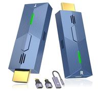 Émetteur et Récepteur HDMI sans Fil, 1080P HDMI sans Fil pour Diffuser Depuis Un Ordinateur Portable/PC/Smartphone vers Un TV/Projecteur/Moniteur, 2,4G/5G, Plug & Play