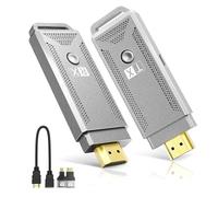 Émetteur et récepteur HDMI sans fil [30,5 m, décodeur 4K/sortie 1080p], extension HDMI portable sans fil Plug & Play pour diffuser de la vidéo et de l'audio depuis un ordinateur portable/PC/TV Box