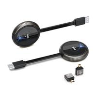 Émetteur et récepteur HDMI sans fil 4K 5G, extension d'émetteur sans fil, 50 m, streaming audio vidéo pour ordinateur portable/TV Box/appareil photo/téléphone/PS vers TV/moniteur/projecteur
