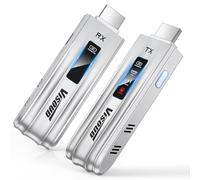 Émetteur et récepteur HDMI sans fil améliorés 2026 de 100 m, écran LED sans fil HDMI 4K décodage 1080p, prêt à l'emploi 5,8 G + 2,4 G pour vidéo et audio à surveiller depuis un ordinateur portable/PC