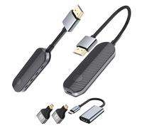Émetteur et récepteur HDMI sans fil, entrée de décodage 4K, sortie 1080p, 30 m Plug & Play, kit HDMI sans fil 5G/2.4G pour sortie vidéo et audio de l'ordinateur portable/TV Box/projecteur vers