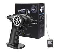 Émetteur et récepteur Rc - Télécommande 2,4 GHz, kit contrôleur et récepteur Rc | Émetteur et récepteur radio portables pour voiture Rc, réservoirs de stockage de bateau robustes, télécommande pour vo