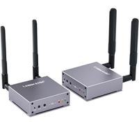 Émetteur et Récepteur sans Fil HDMI, 656FT/200M Extendeur HDMI sans Fil 1080P avec Sortie en Boucle/KVM/IR 5G Streaming Vidéo vers TV, Projecteur Prend en Charge 1TX Couplé avec Plusieurs RX