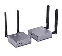 Émetteur et Récepteur sans Fil HDMI, Lemorele 656FT/200M Extendeur HDMI sans Fil 1080P avec Sortie en Boucle/KVM/IR 5G Streaming Vidéo vers TV, Projecteur Prend en Charge 1TX Couplé avec Plusieurs RX