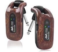 Émetteur et récepteur sans fil pour guitare électrique,Aklot 5,8 GHz, système de guitare sans fil, batterie au lithium rechargeable intégrée, numérique pour basse de guitare électrique