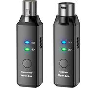 Émetteur Et Récepteur XLR Sans Fil 5 8 GHz Système Audio Pour Microphone Dynamique Et Table De Mixage