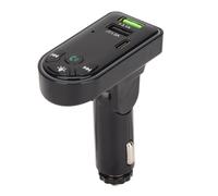 Émetteur FM intelligent avec chargeur, Bluetooth pour appels mains libres et streaming musical, protection antistatique pour une conduite en toute