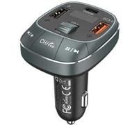 Emetteur FM/ MP3/ Bluetooth Vention FFLB0/ 1xUSB-Type C/ 2xUSB/ 30W