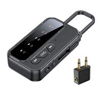 Émetteur FM pour Voiture | Portable sans Fil pour Autoradio - Fil Seamless avec Smartphone Et Tablette, avec Sortie Audio Double CanalAuto pour Trajet Maison Véhicule RV Randonnée