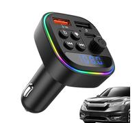 Émetteur FM sans Fil pour Voiture - Récepteur Radio sans Fil - Adaptateur Radio MP3 Portable avec Chargeur USB pour Camion & Camping-Car