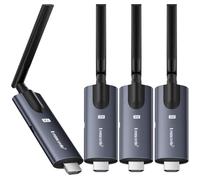 Émetteur HDMI sans Fil et 3 Récepteurs Lemorele 1080P Transmission sans Fil 1 TX jusqu'à 4 RX, Streaming PC/Caméra/Box TV vers TV HD/Moniteur/Projecteur