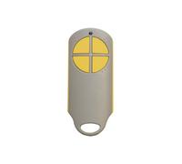 Emetteur Jaune 868 Mhz 4 Canaux Bi-Techno + Badge Mifare - COMELIT EHF868/4J