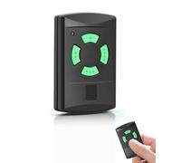Émetteur manuel 26,975 MHz pour Hörmann HSM2/HSM4, 4 canaux | Green Button Télécommande de rechange pour porte de garage HSE2, HS2/4/1, HSP4-C, HSD2-A, HSD2-C