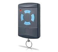 Émetteur manuel 868,3 MHz - 1 pièce - Pour porte de garage Hörmann HSM4 868 HSE2 HS4 HSM2 - Compatible avec les entraînements de porte de garage - 4 boutons - Clonage de rechange - Télécommande de