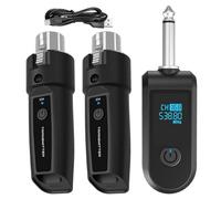 Émetteur Microphone Sans Fil - Convertisseur D'Émetteur Sans Fil Pour Microphone - Adaptateur De Guitare Dynamique,Pour La Parole Le Karaoké Le Vlog Le Fitness La Guitare La Fête La Performance Sur