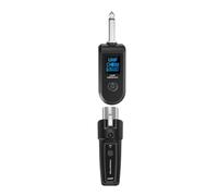Émetteur Noir sans Fil Rechargeable pour Audio, Guitare et Basse | Transmission Haute Fidélité à Faible Latence, Liberté sans Fil, pour Scènes et Studios