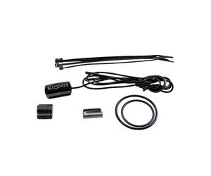 Émetteur/palpeur cadence de pédalage fil Sigma Bc16.09 / Bc16.06 L Noir