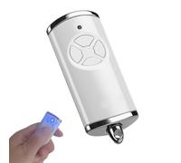 Émetteur portatif pour porte de garage 868,3 BS MHz - Compatible avec Hörmann bs HSM4 HSE2 HS1 HS4 HSZ1 HSZ1 HSZ2 - 1 pièce - Blanc