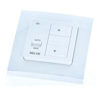 Émetteur radio 1 canal Selve Commeo Wall Send - blanc signalisation