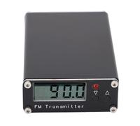Émetteur Radio FM 0,5 W 2 Km, émetteur de Diffusion FM Longue Portée, Station Stéréo de Signal Sonore avec Ondes Courtes 76-108 MHz pour Voiture