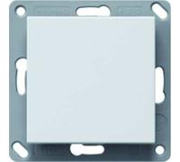 Emetteur radio mural sans pile 1x blanc pur mat - Emetteur complet pour la domotique...