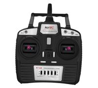 Émetteur Radio Télécommandé Rc Fighter, 2.4 G6 Canaux, Pour Hotrc-Kt6a