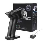 Émetteur RC Et Récepteur - Contrôleur Sans Fil 2,4 GHz, Dispositif De Manutention Du Signal | Système De Contrôle Des Mains Lisse Pour Les Réservoirs De Bateaux De Voitures RC, Forte Réponse Connexion