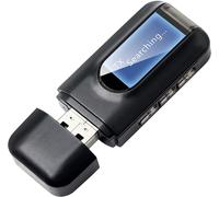 Émetteur/récepteur audio Bluetooth 2 en 1 Adaptateur Bluetooth 5.0 Le noir