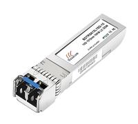 Émetteur-récepteur Baudcom 10GBASE-LR SFP+ 10KM, module 10G SFP LR monomode compatible avec Cisco SFP-10G-LR, Mikrotik S+31DLC10D, Netgear AXM762, 1 paquet