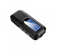 Émetteur-récepteur Bluetooth 5.0 2 en 1 avec adaptateur USB et écran LCD pour voiture, TV et PC - Compatible avec - Lire le manuel