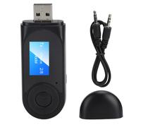 Émetteur-récepteur Bluetooth 5.0 avec affichage LED, adaptateur audio sans fil mains libres pour voiture et maison, adaptateur AUX Bluetooth Plug