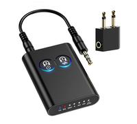 Émetteur-Récepteur Bluetooth 5.2 2-en-1, Adaptateur Bluetooth avec Double Connexion, AptX Adaptatif, Prise Jack 3,5mm