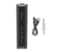 Émetteur-récepteur Bluetooth à réduction de bruit avec affichage numérique LED, longue autonomie et télécommande, adaptateur universel 3,5 mm