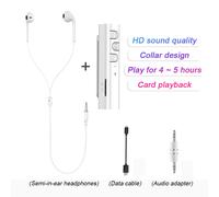 Émetteur-récepteur Bluetooth sans fil 3,5 mm haute fidélité, double mode, compatible avec les casques audio de voiture et de maison. Prend en