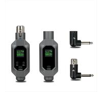 Émetteur-récepteur de microphone sans fil à brancher sur un système XLR pour microphone à condensateur dynamique 48 V, A