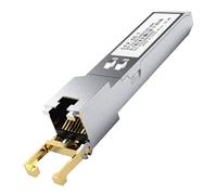 Émetteur-récepteur Ethernet Gigabit SFP vers RJ45 en cuivre haute performance 1000Base-T compatible avec Cisco, Meraki, Ubiquiti, D-Link, TP-Link, Supermicro, Netgear, MikroTik S-RJ01, 1,25 G SFP-T,
