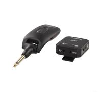 Émetteur Récepteur Fil In-Ear pour Guitare - Audio Numérique 24 Bits Latence <4ms Stabilité Anti-Interférence Portée 30m Scène Live Répétition ABS Rechargeable 8h