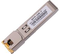 Émetteur-récepteur modulaire Ethernet cuivre 1000BASE-T Gigabit SFP vers RJ45 pour Cisco, Meraki, Ubiquiti, Liaison D/TP, Supermicro, Netgear, 1,25 G SFP-T CAT5E/CAT6 jusqu'à 100 m Mikrotik S-RJ01